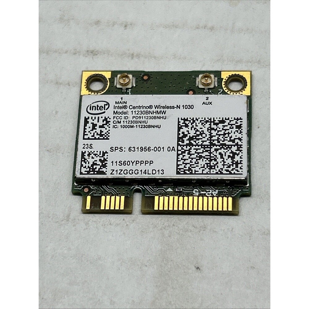 Genuine Intel Centrino Wireless-N-1030 11230BNHMW 802.11b/g/n BT PCIe Half